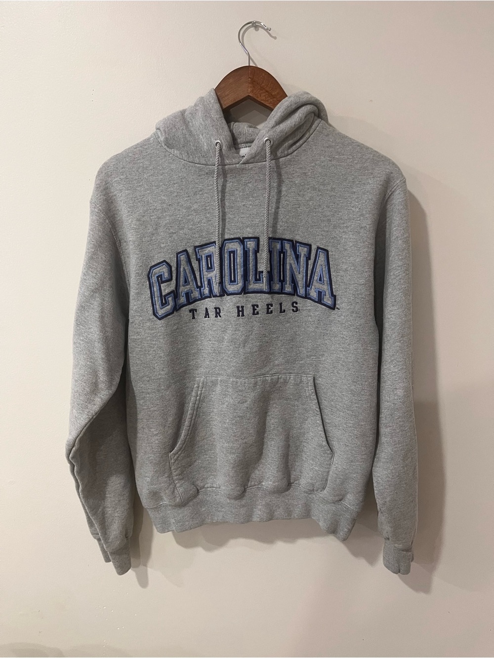 Champion UNC Carolina Tar Heels Gray Hoodie Women’s Small